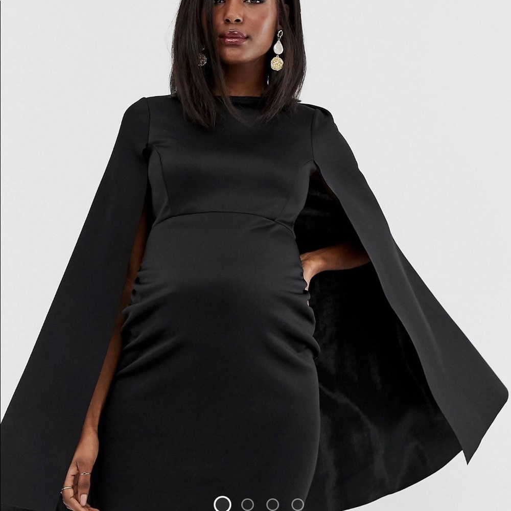ASOS maternity cape dress